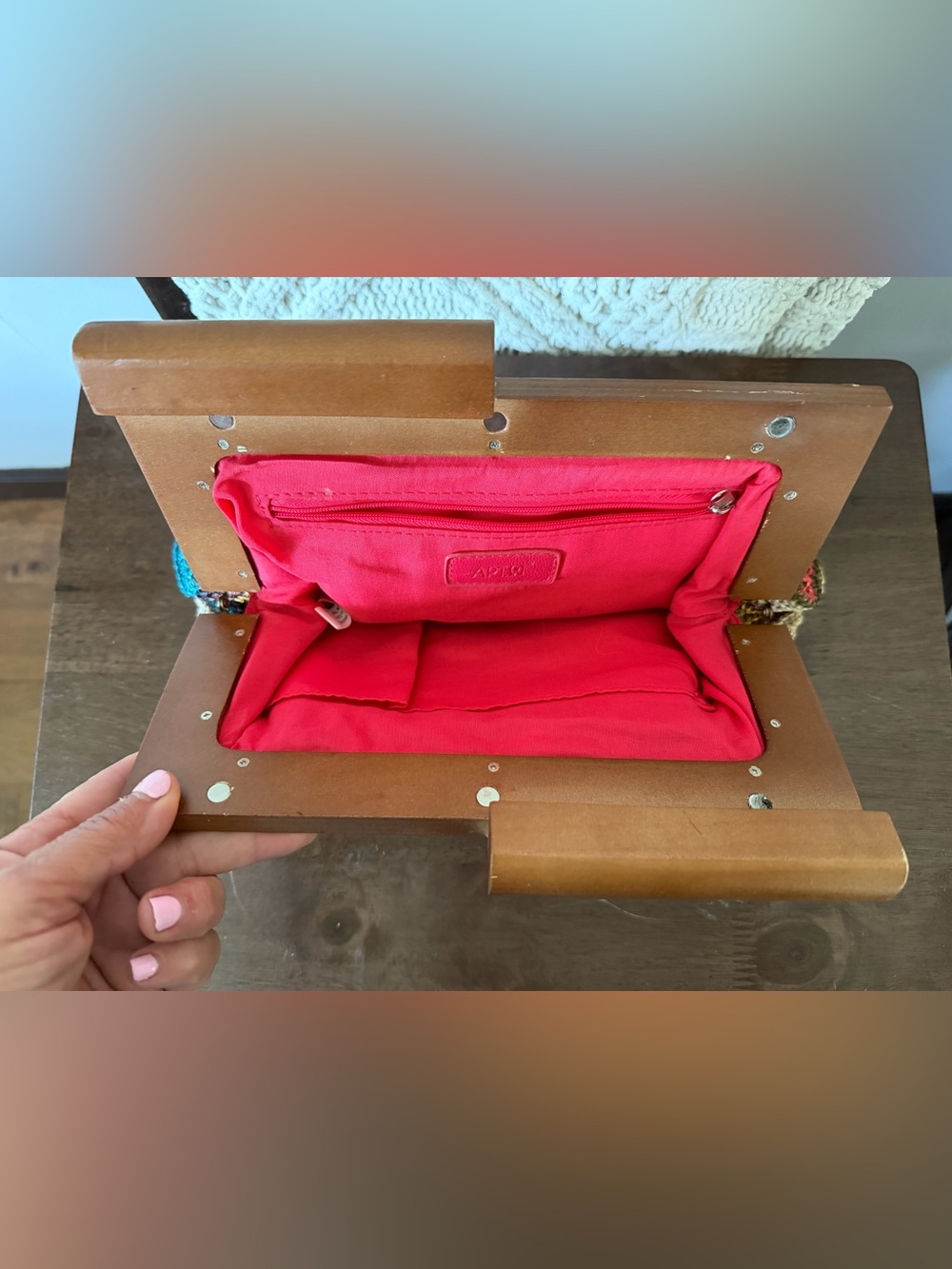Retro  Clutch Purse - Picture 4 of 8